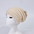 Warm knitted hat for winter for women